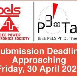 IEEE PELS Ph.D. Thesis Talk Award (P3 Talk)