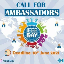 Call for IEEE Ambassador: IEEE Day 2021