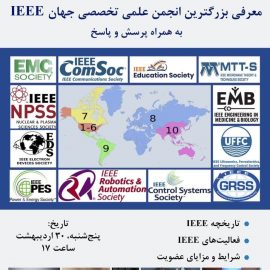 معرفی بزرگترین انجمن علمی تخصصی جهان IEEE